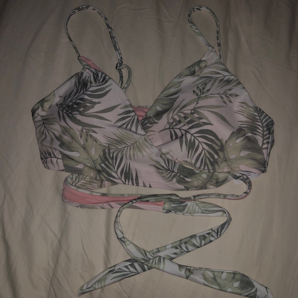 Tie Front Garage Bikini Top